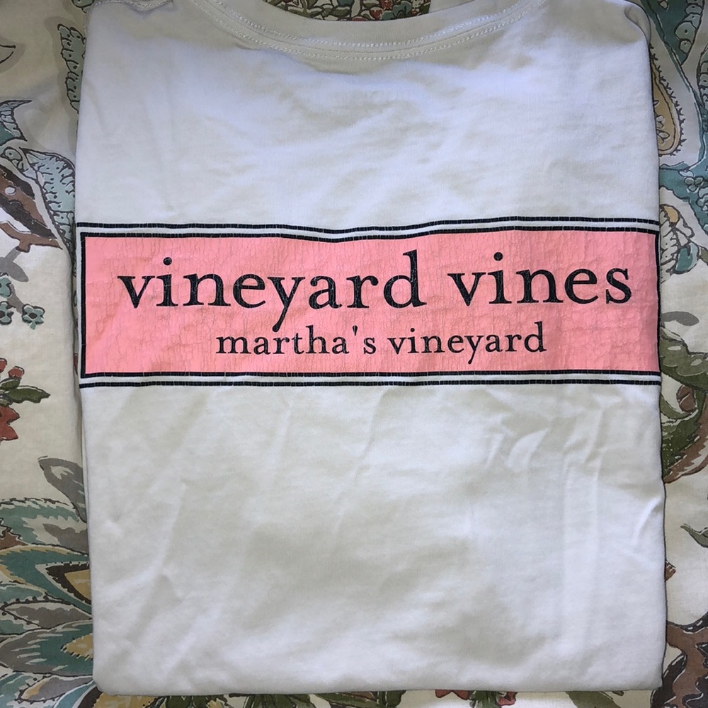 Classic White Vineyard Vines Tee